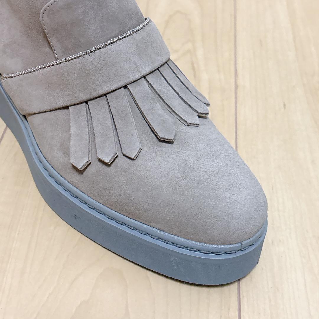 FABIANA FILIPPI フリンジブーツ 37.5 未使用品