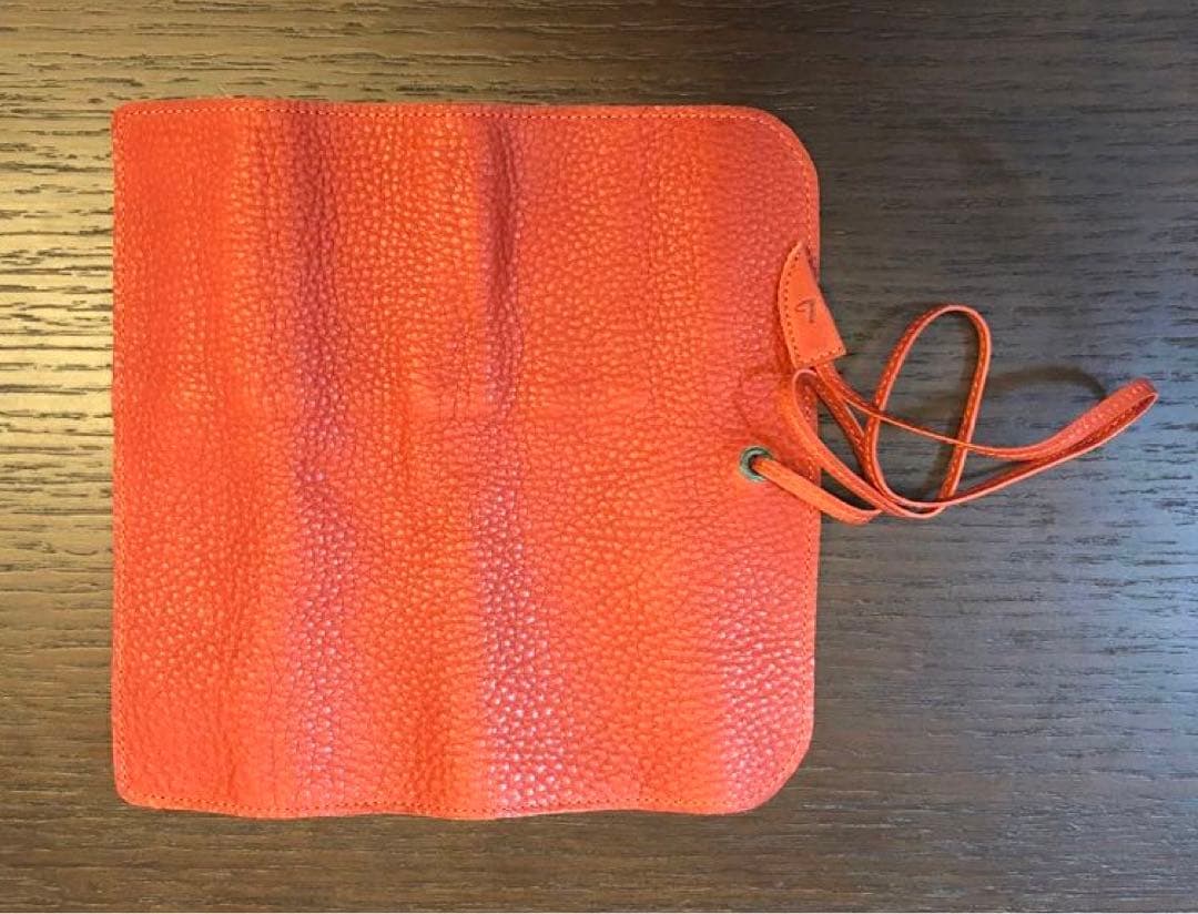 ★新品★土屋鞄　オイルヌメロールペンケース　限定色　レンガ
