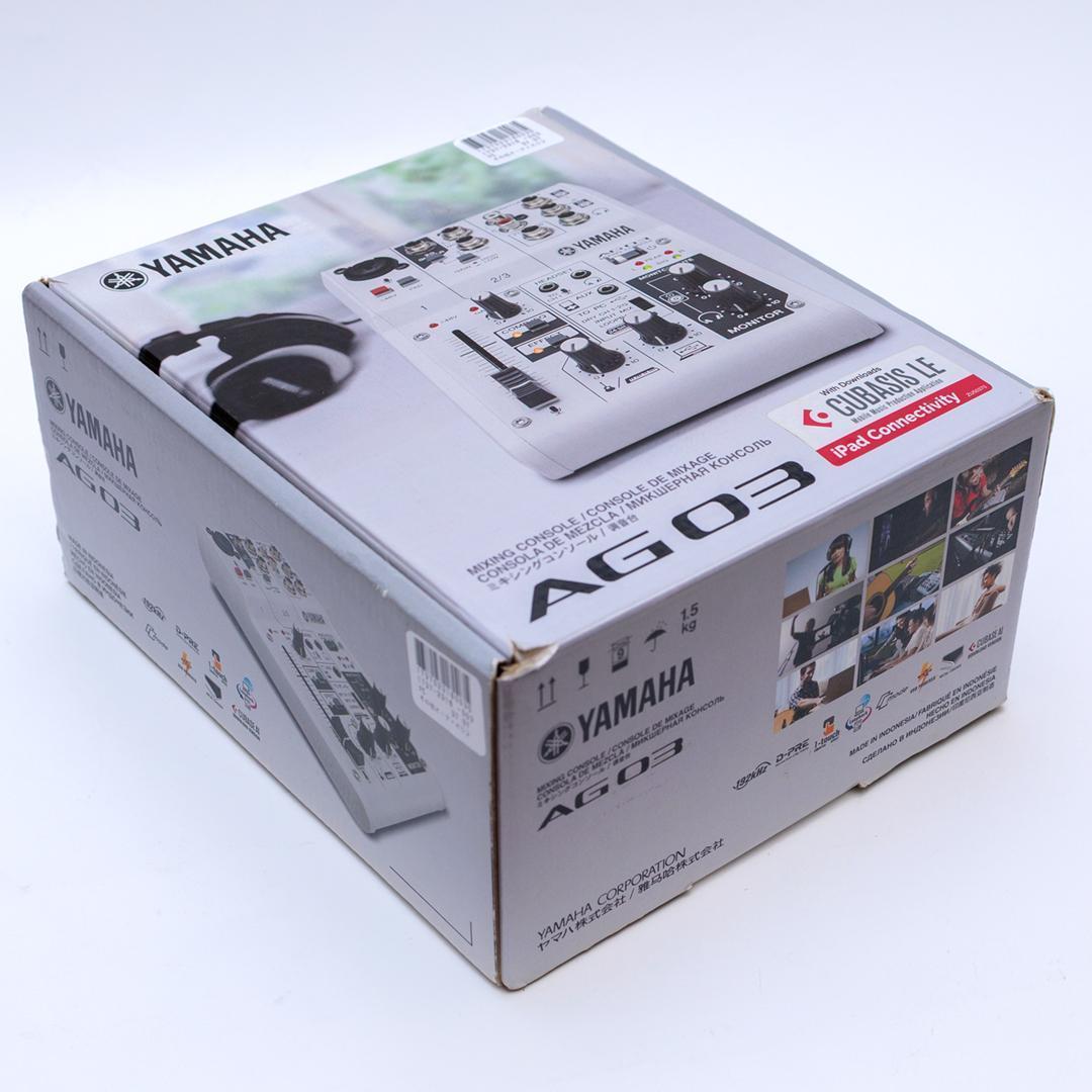 YAMAHA　ヤマハ　ウェブキャスティングミキサー　AG03（403）