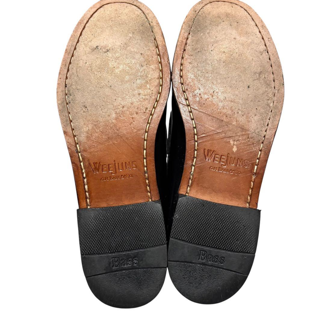 美品GHBass Weejuns Logan ローファー ブラッ