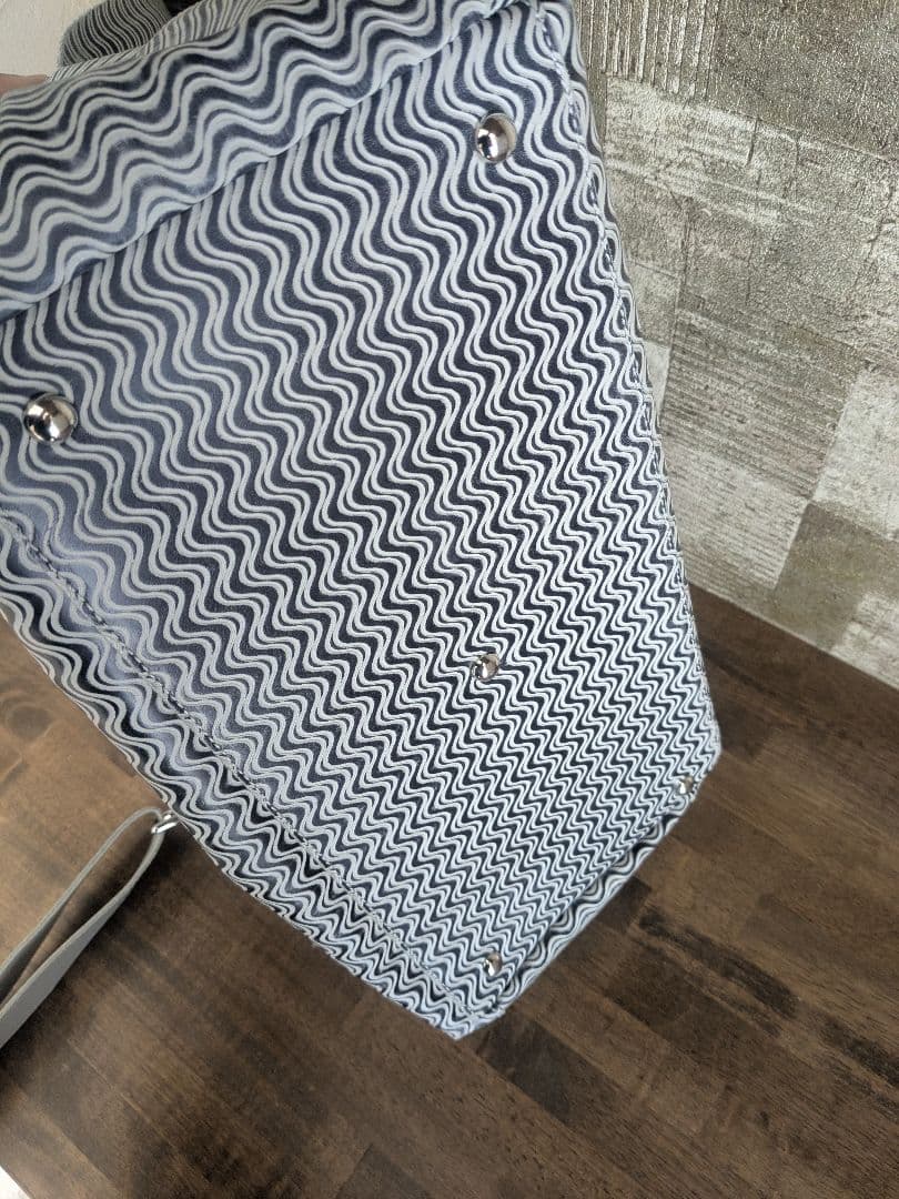 ZANELLATO 波模様 バッグ