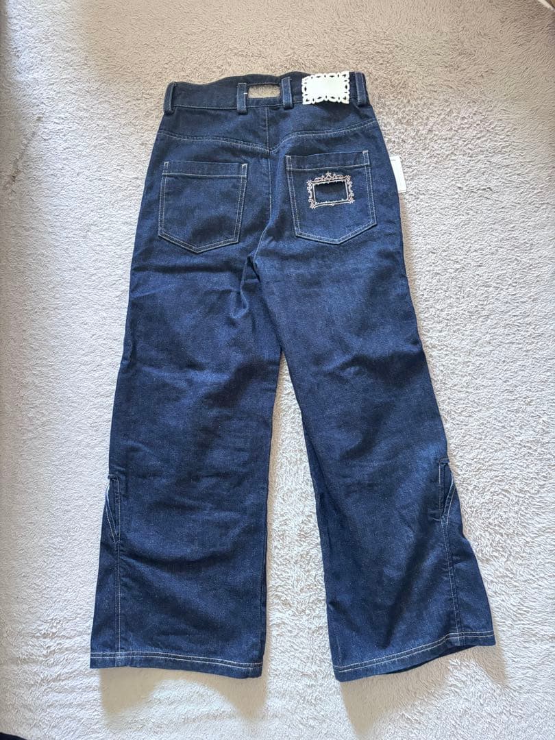 NULLUS 25aw ARROWS POCKET JEANS 深水光太着用