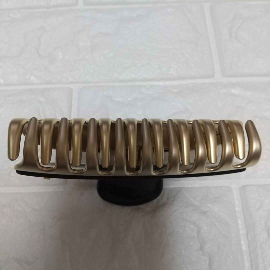 ALEXANDRE DE PARIS ヘアクリップ　黒　ヴァンドーム Lサイズ