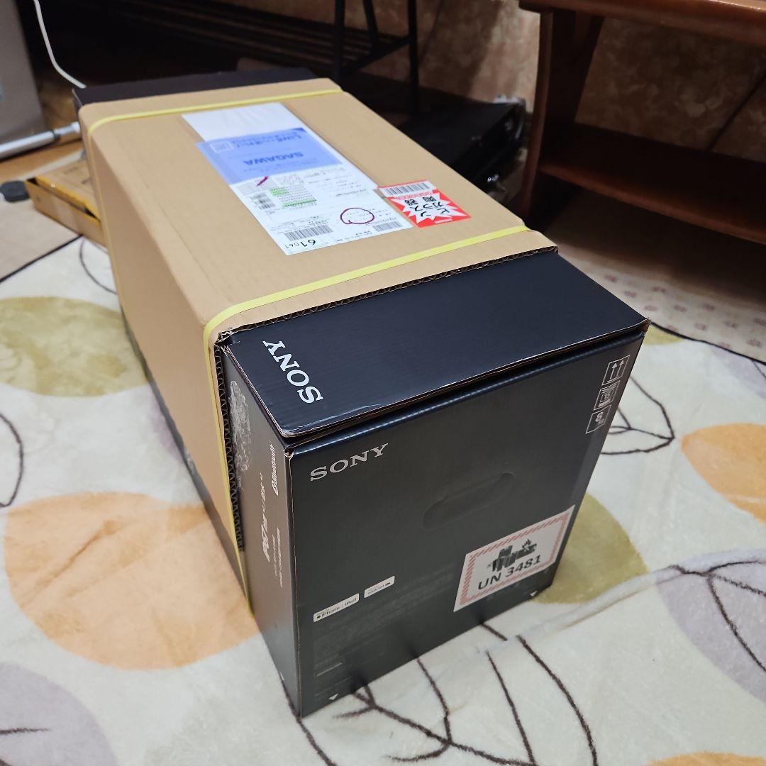 ソニーSRS-ULT70 C ポータブルスピーカ ULT FIELD7 ブラック