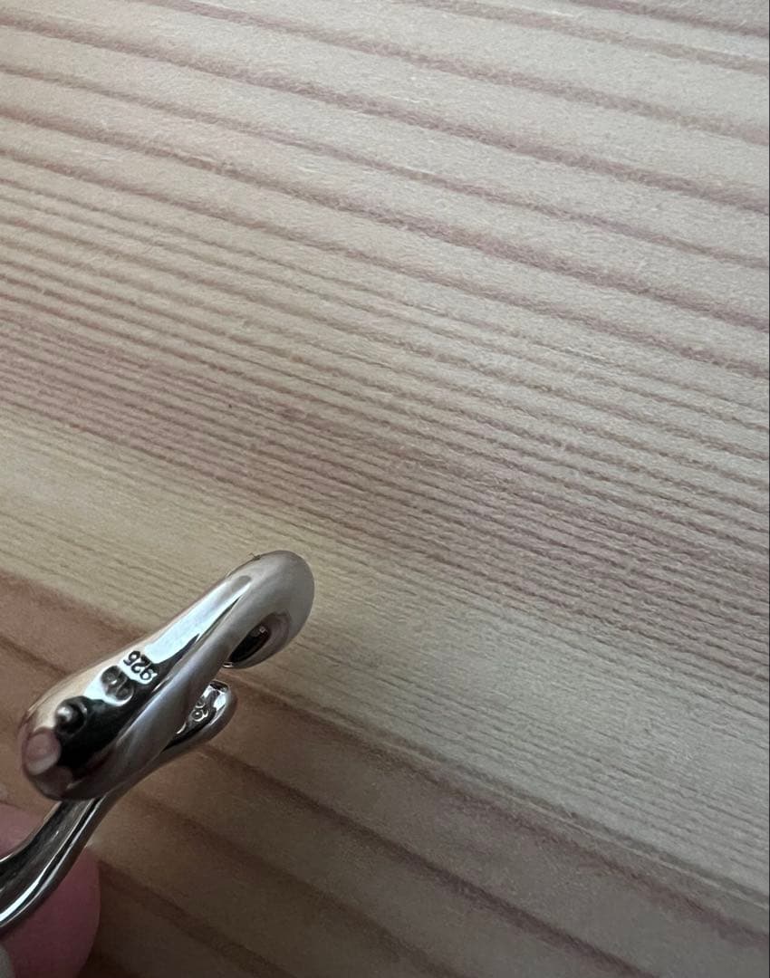 Ete ウェーブ フローピアス フロウ　エテ　シルバー　片耳ピアス