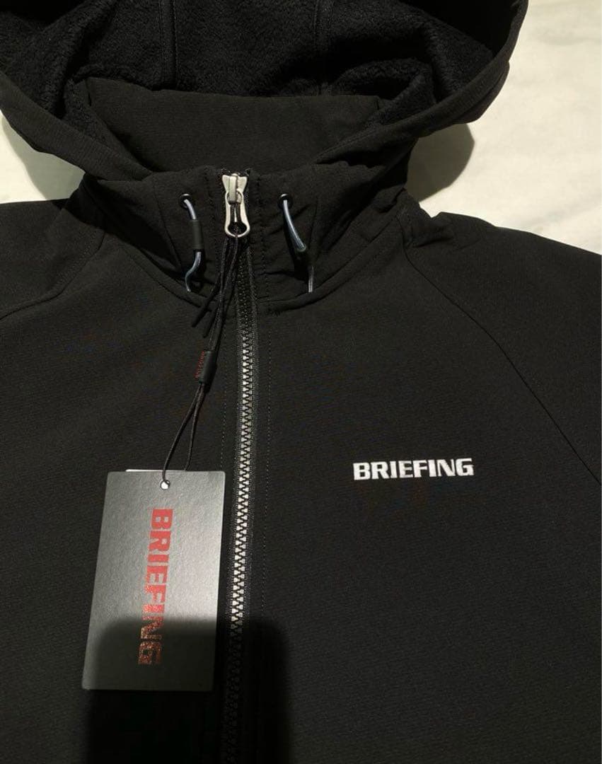 【新品・タグ付き】BRIEFING レディース パーカー フリース 黒 L