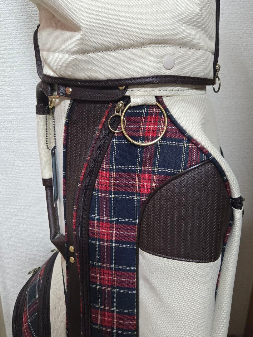 未使用品コラッジオキャディバッグ　マンシングウェア練習用ケース　２点セット