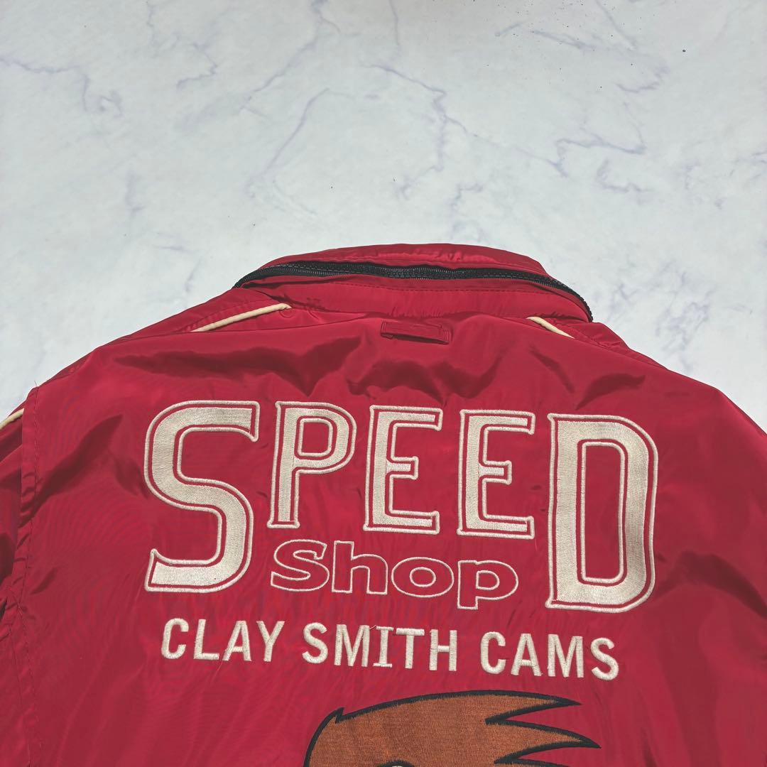 希少✨クレイスミス ナイロンジャケット ライディングウェア 赤 L