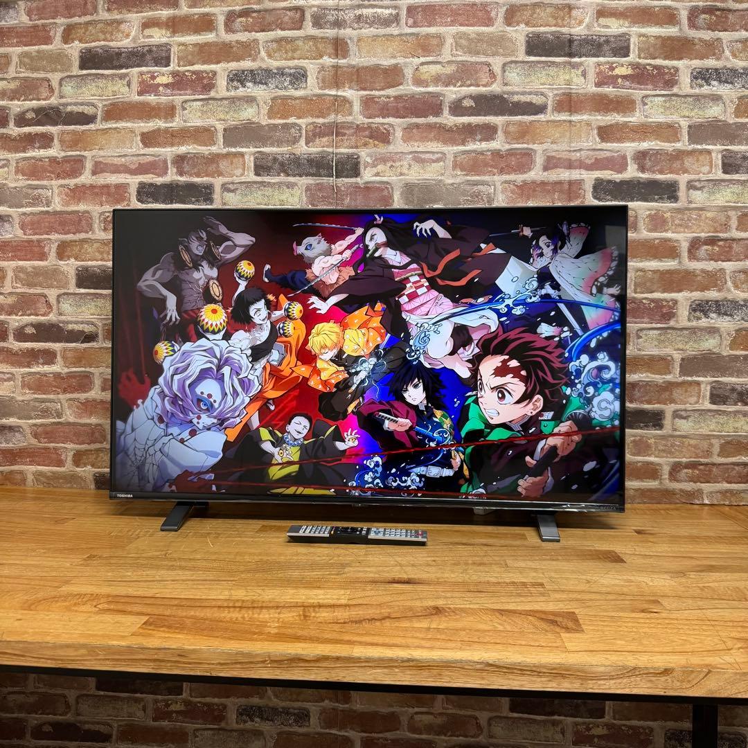 東芝 50V型 4K液晶テレビ 50C350X REGZA ネット動画アプリ対応