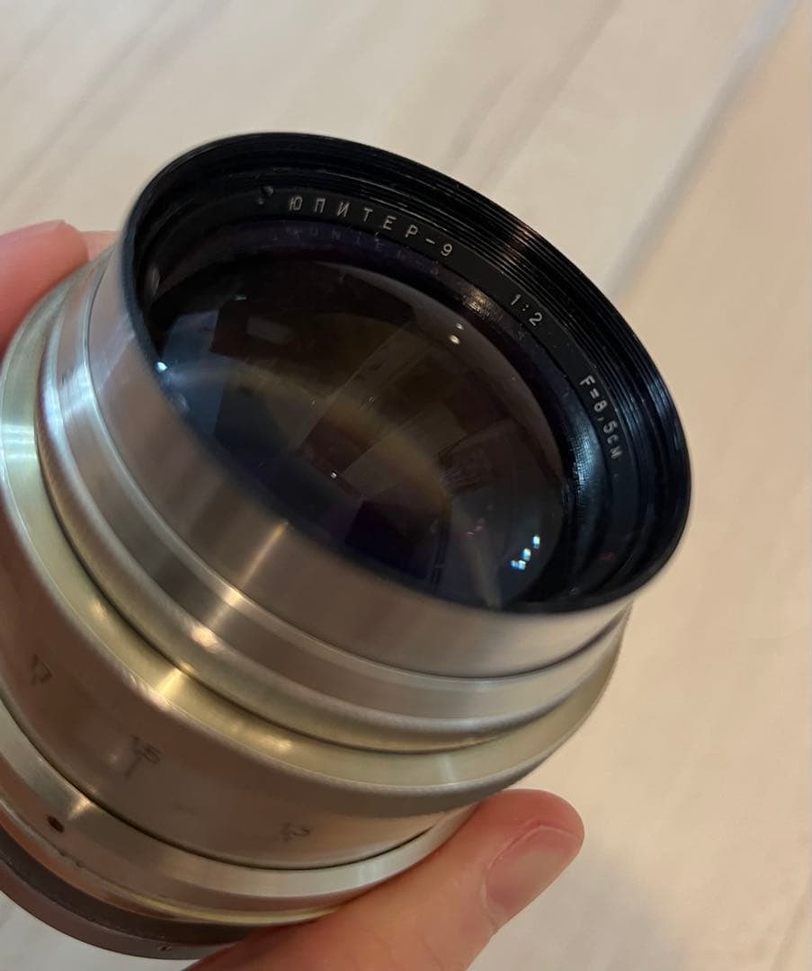 ジュピター9 85mmF2 コンタックスRFマウント