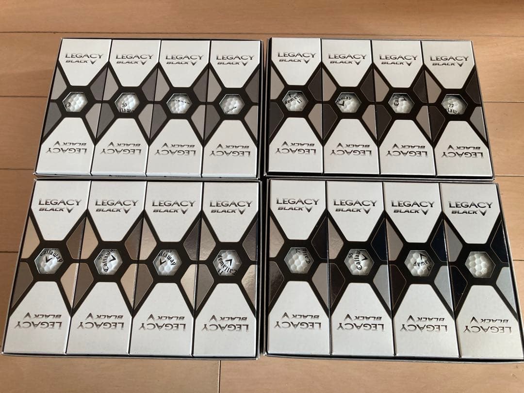 新品未使用　ゴルフボール　Callaway LEGACY BLACK V 48球