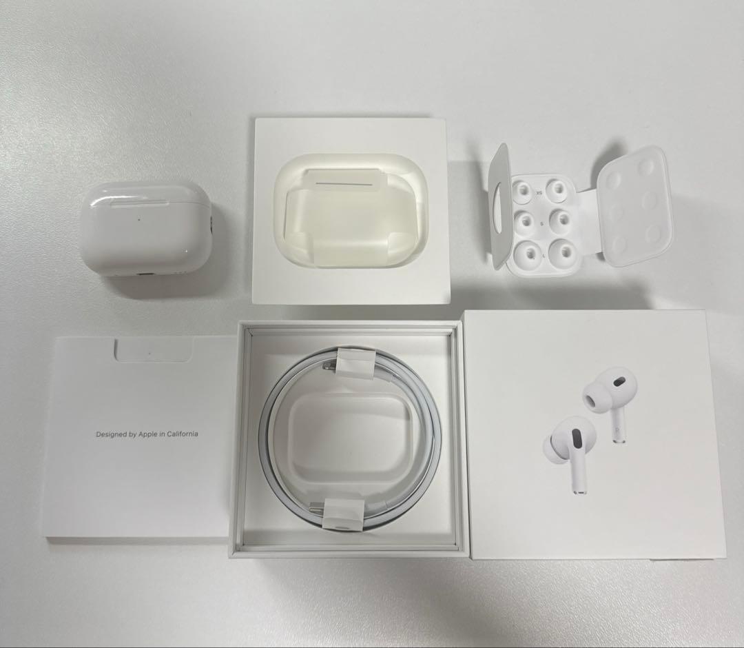 Apple AirPods Pro 2(本体+ケース+付属品+箱付き)