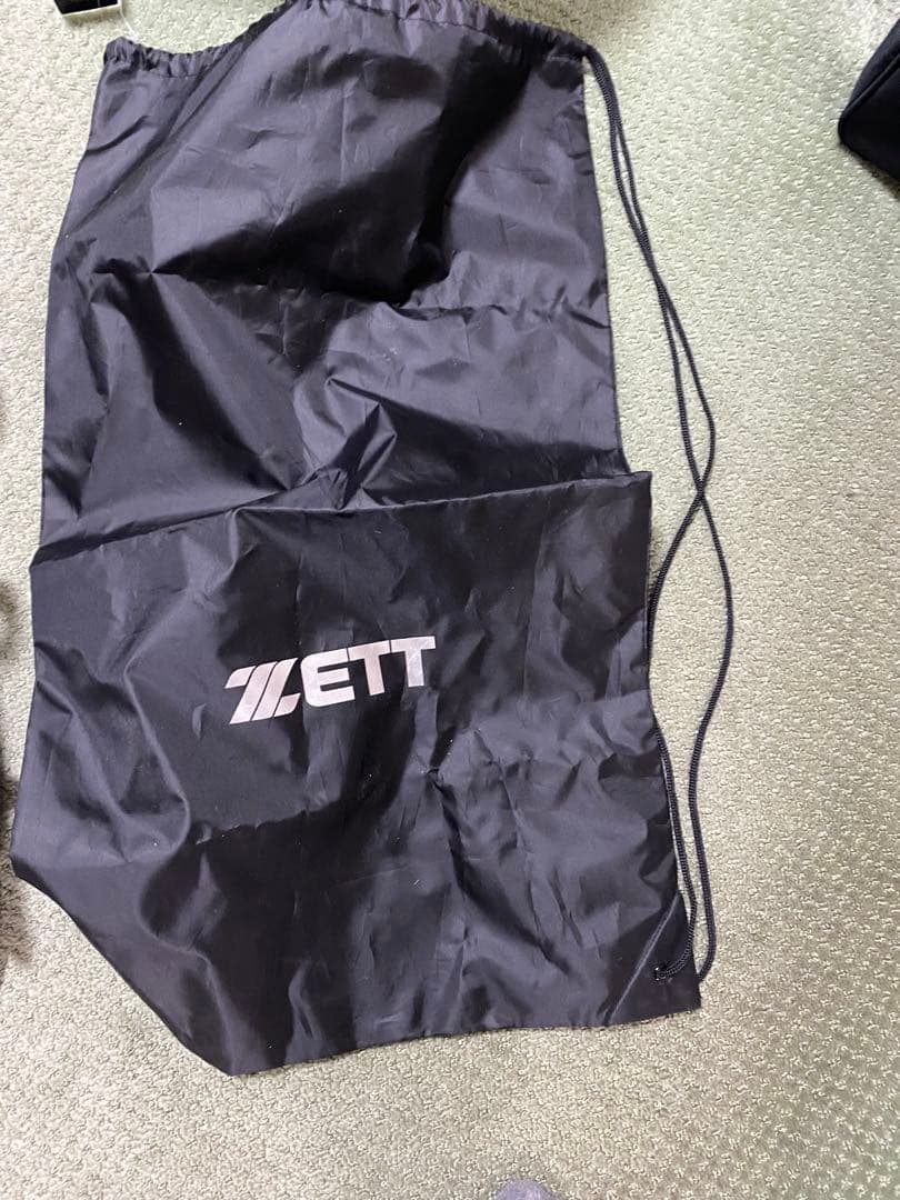 ZETT キャッチャー防具 ネイビー/レッド