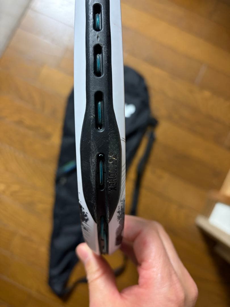 YONEX GEOBREAK 80V カスタム230gバランス265グリップ1