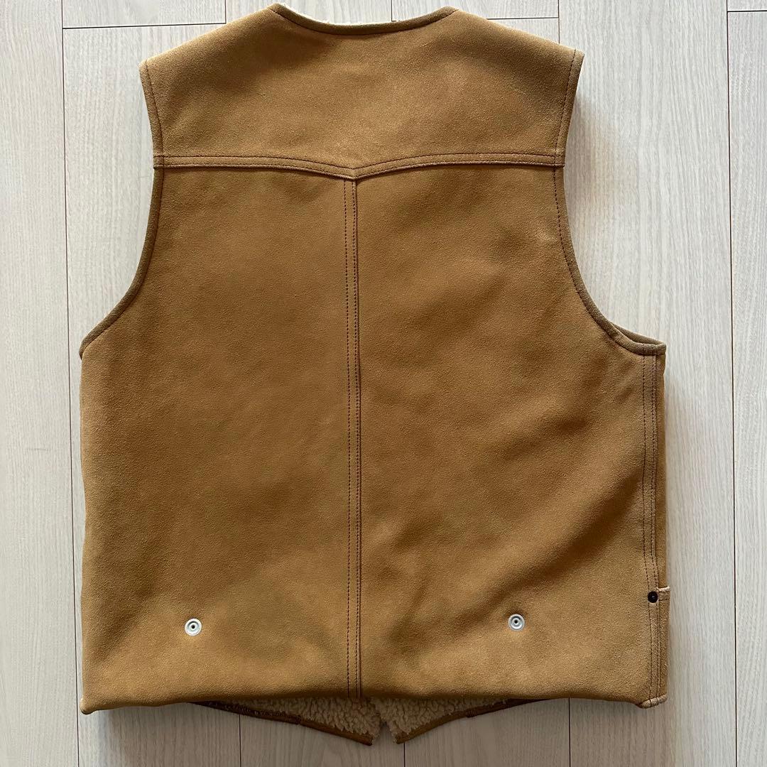 J.S stead スウェードベスト　Mサイズ　ジャーナルスタンダード