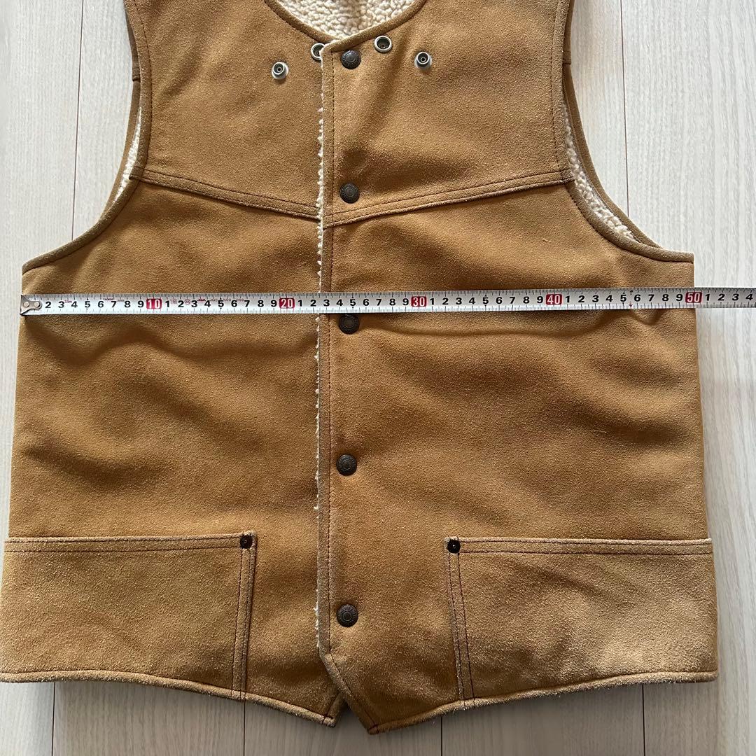 J.S stead スウェードベスト　Mサイズ　ジャーナルスタンダード