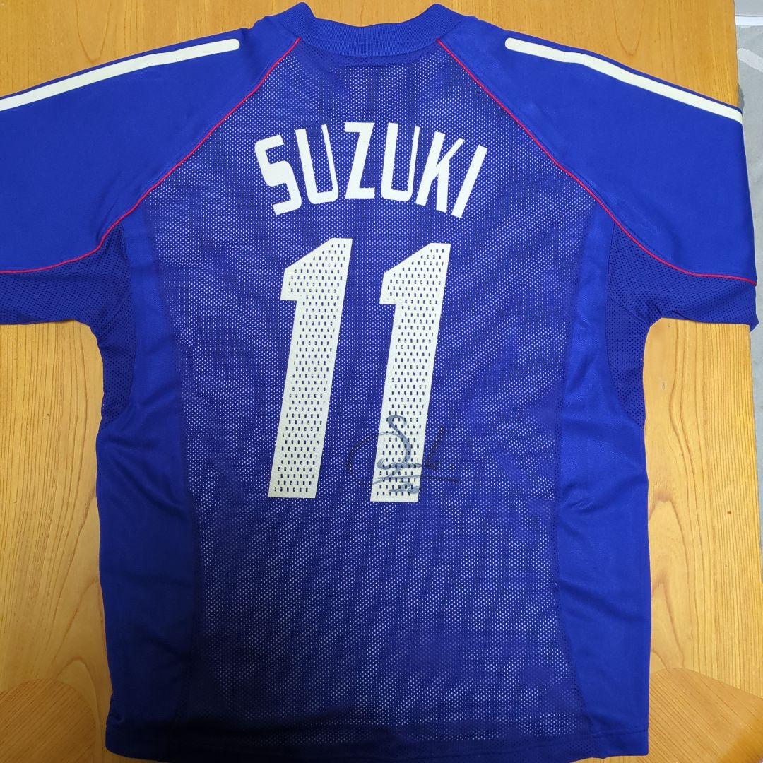 日本代表 鈴木隆行 ユニフォーム