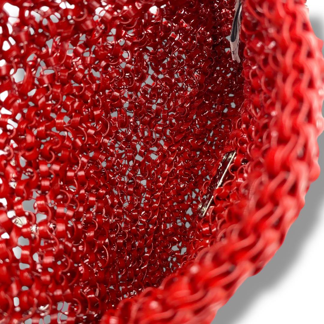 美品 ANTEPRIMA ルッケット 3WAY バッグ ワイヤー ドレス 赤