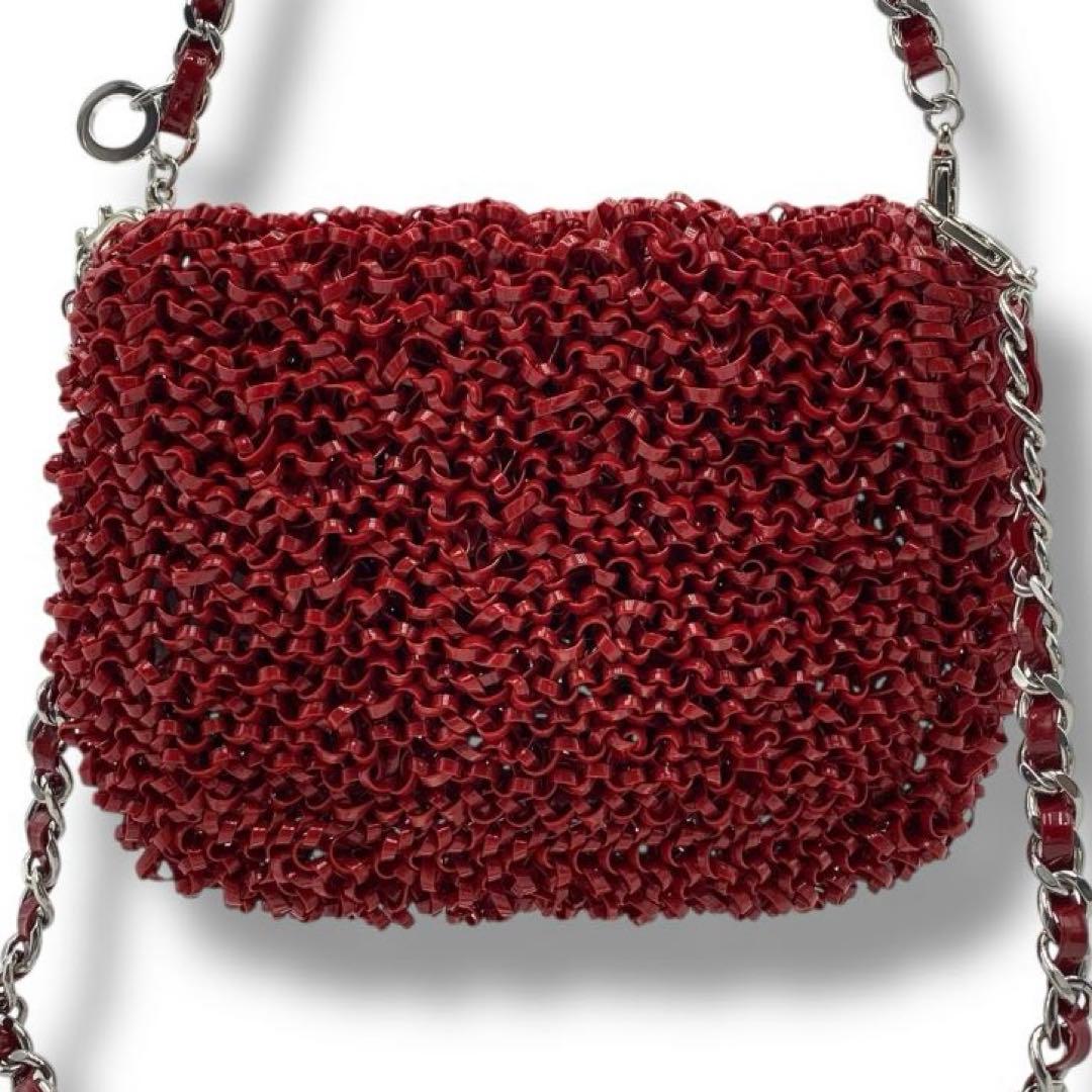 美品 ANTEPRIMA ルッケット 3WAY バッグ ワイヤー ドレス 赤