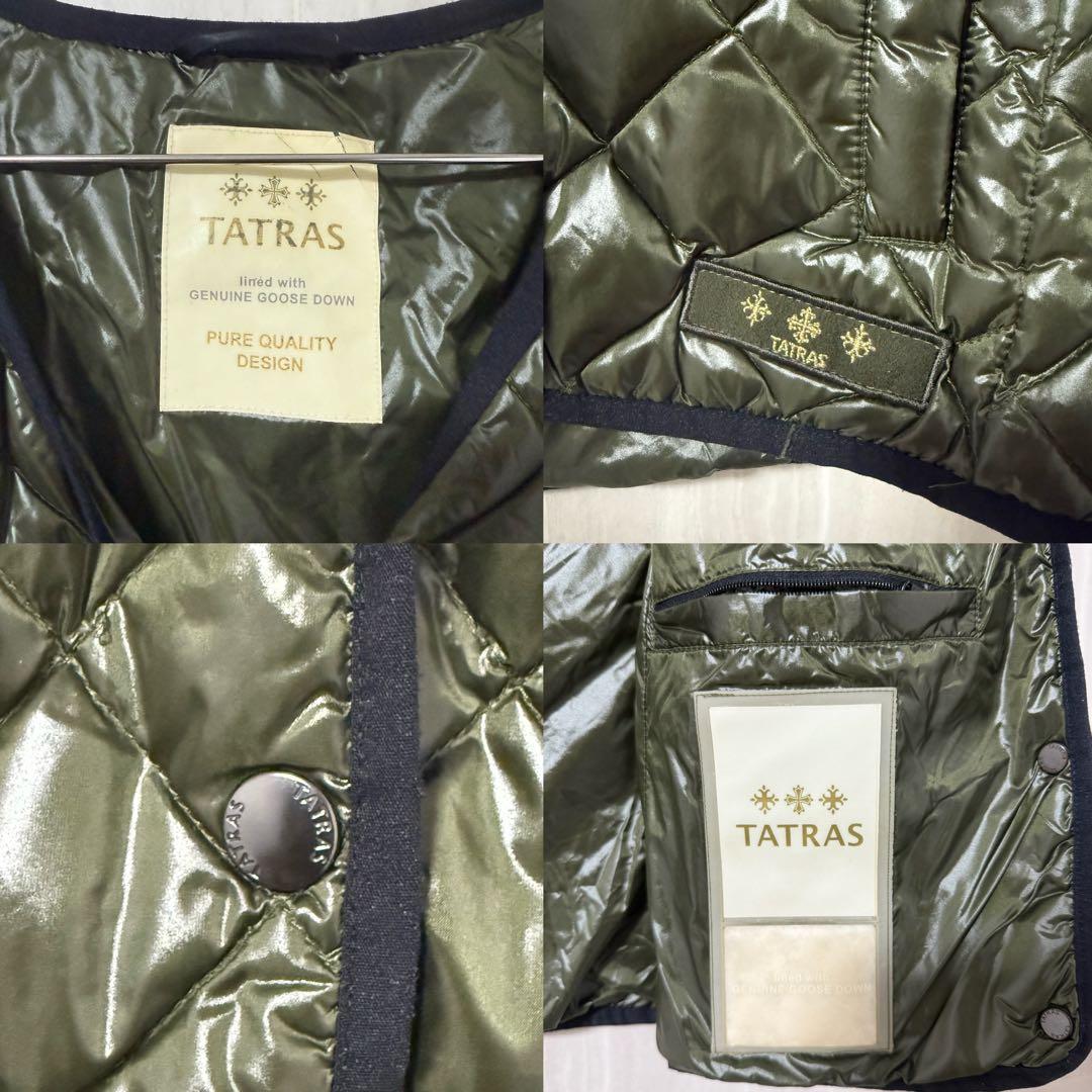 TATRAS タトラス ミリタリーダウンコート 01 カーキ