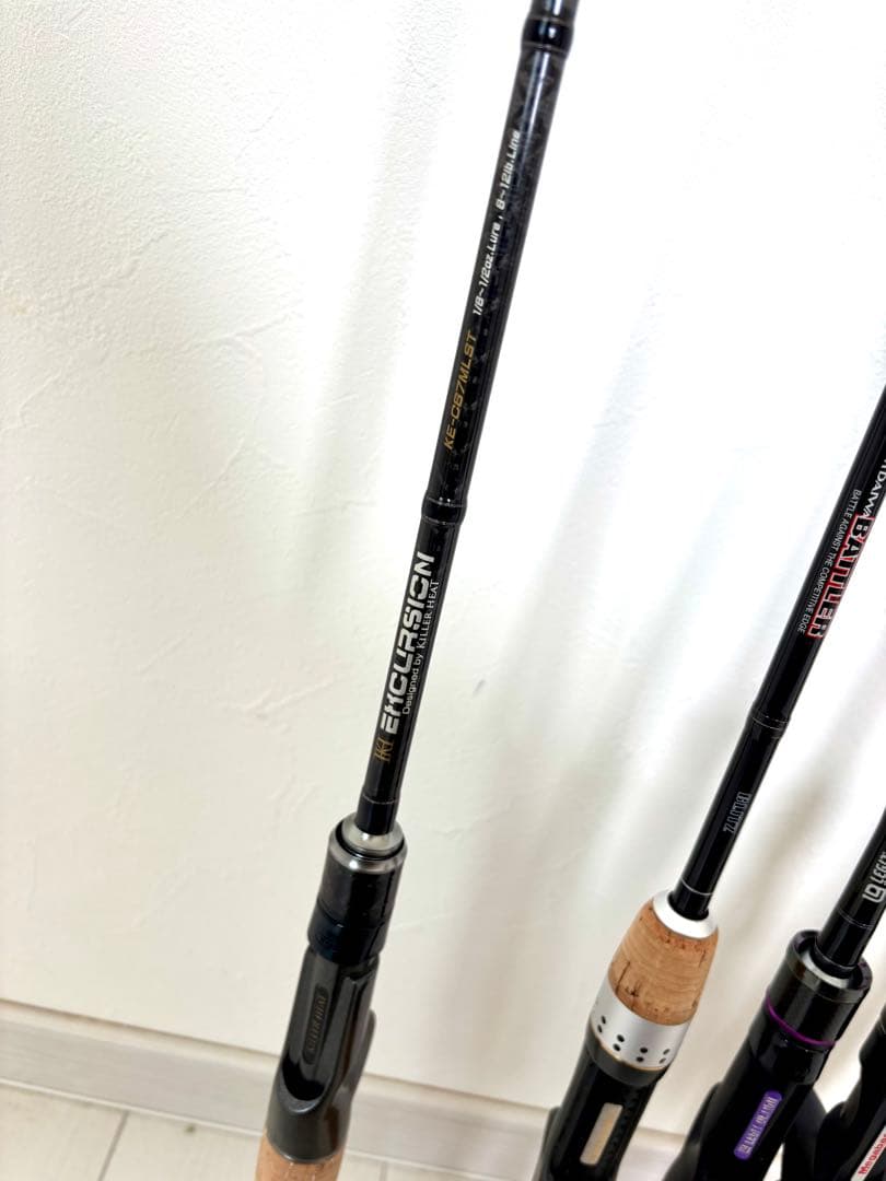 ※引き取りのみ　バスロッド 8本ダイワ メガバス キラーヒート テイルウォーク