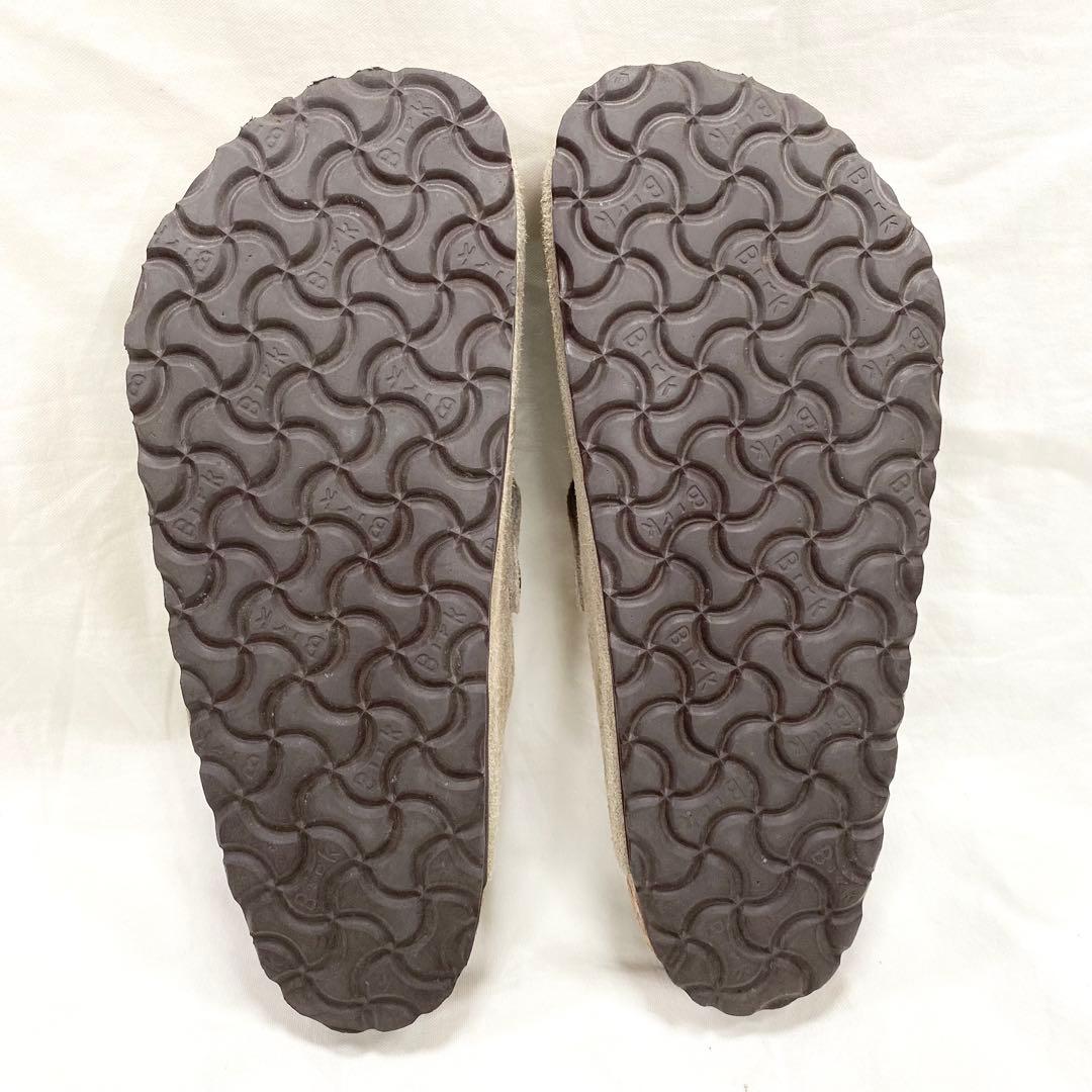 ほぼ未使用✨ BIRKENSTOCK ボストン スエード レザー トープ 38