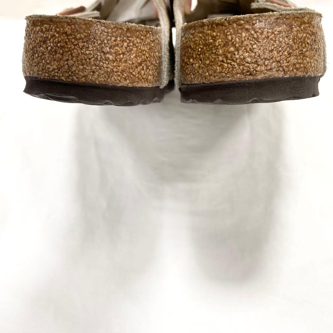 ほぼ未使用✨ BIRKENSTOCK ボストン スエード レザー トープ 38