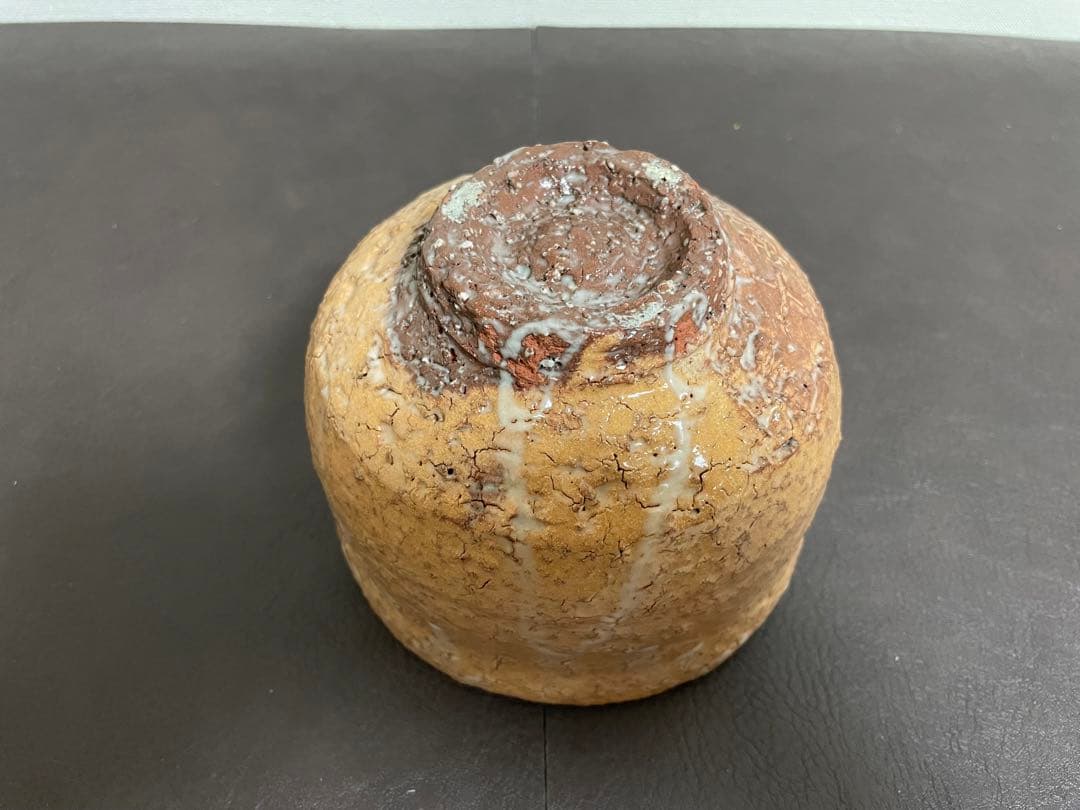 十世坂高麗左衛門　萩焼茶碗　共箱　共布　書付　萩焼　茶碗　茶道具