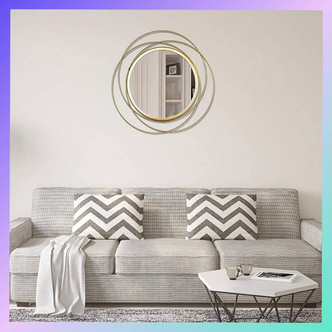 鏡 スタイリッシュなデザイン プレミアム 円形 ミラー