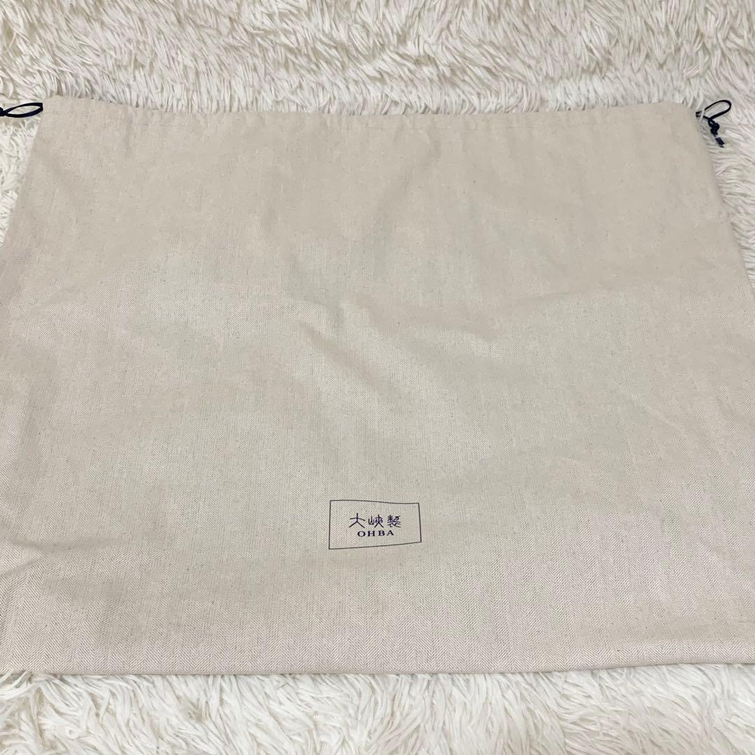 【未使用に近い】大峡製鞄 ゲント•メディア スリムオーバーナイト トープ