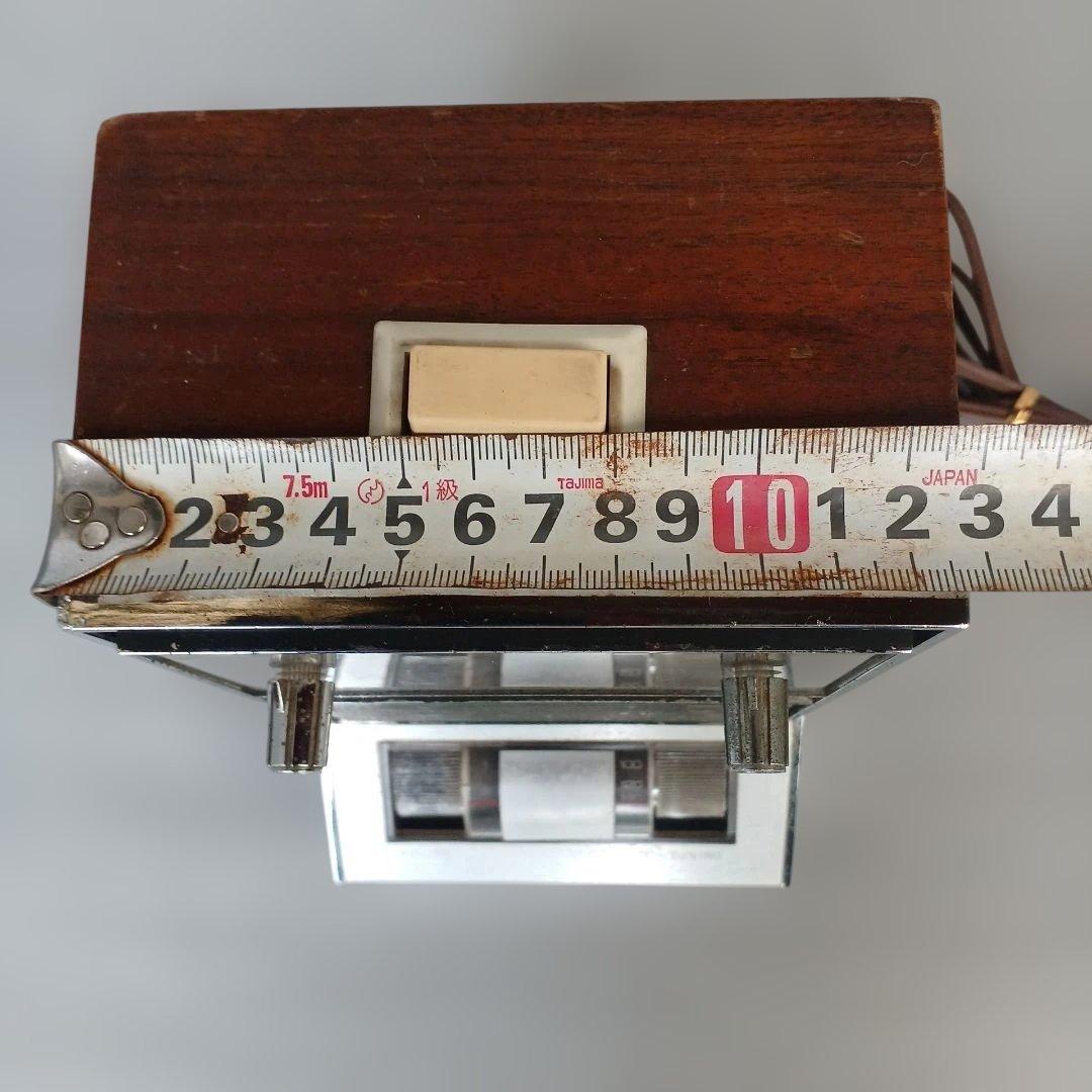 昭和レトロ　ラジオ付き目覚まし時計　KOYOソリッドステート　光洋精工　稼働品