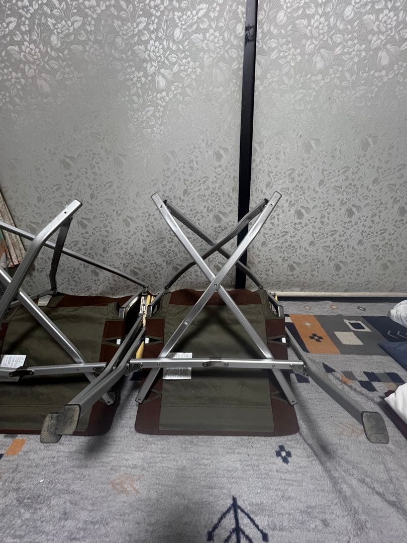 ２個　スノーピーク　ローチェアー30 ブラウン