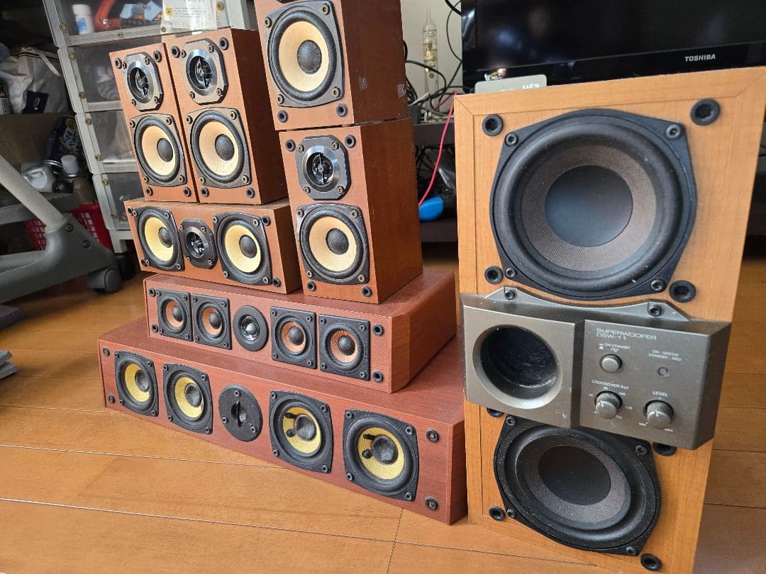 DENONスピーカーウーハーセット