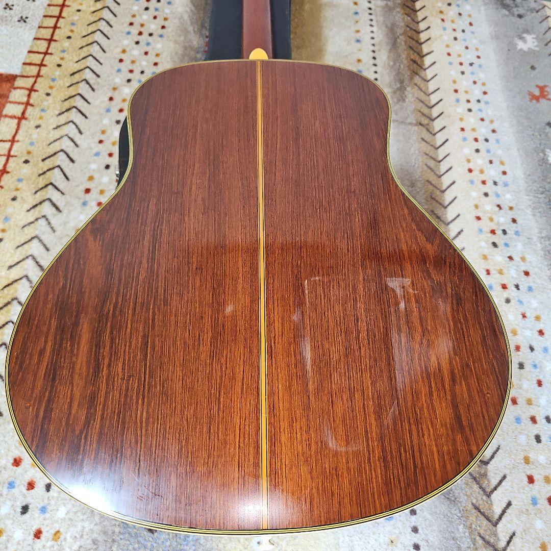 YAMAHA.FG-580グリーンラベル。 トップバック単板低弦高！