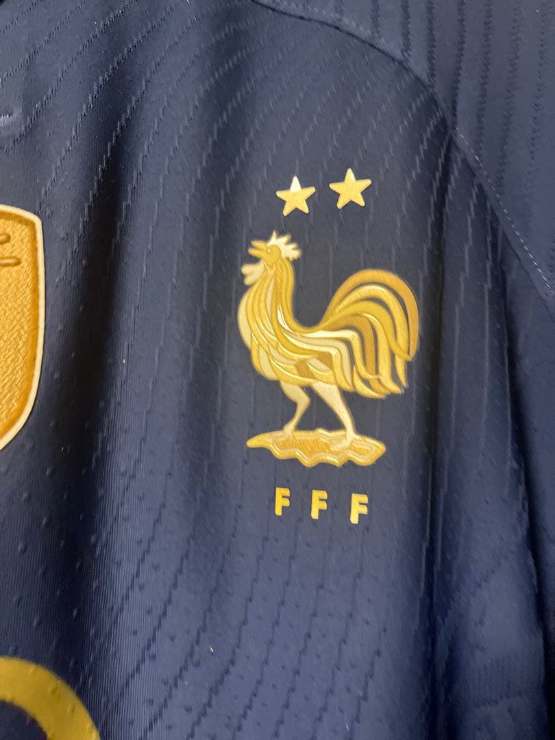 正規品　ムバッペ　2022　フランス　ホーム　オーセンティック　カタールW杯