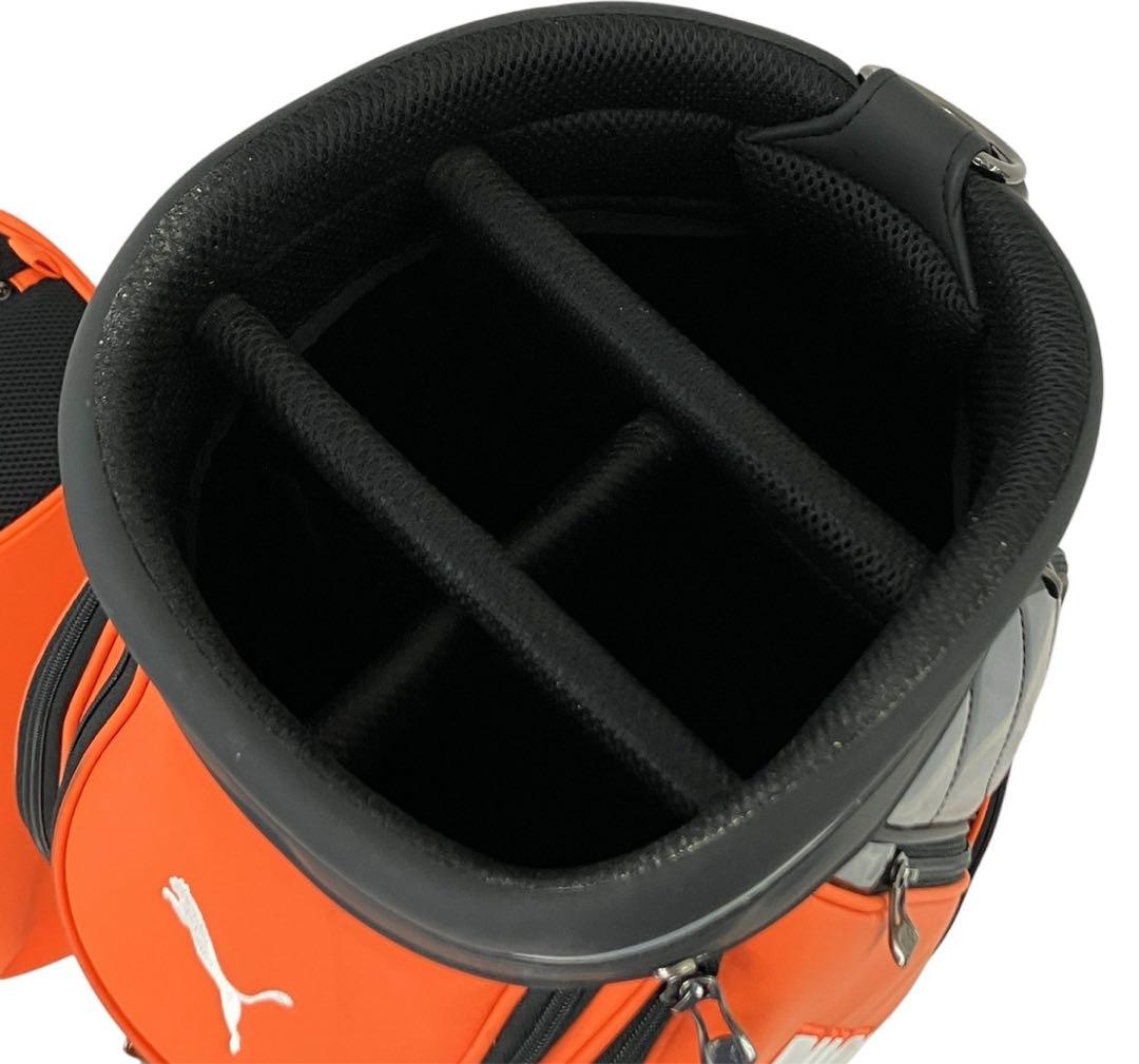 稀少品！プーマ　PUMA シーズナルズ キャディバッグ/ ビブラントオレンジ