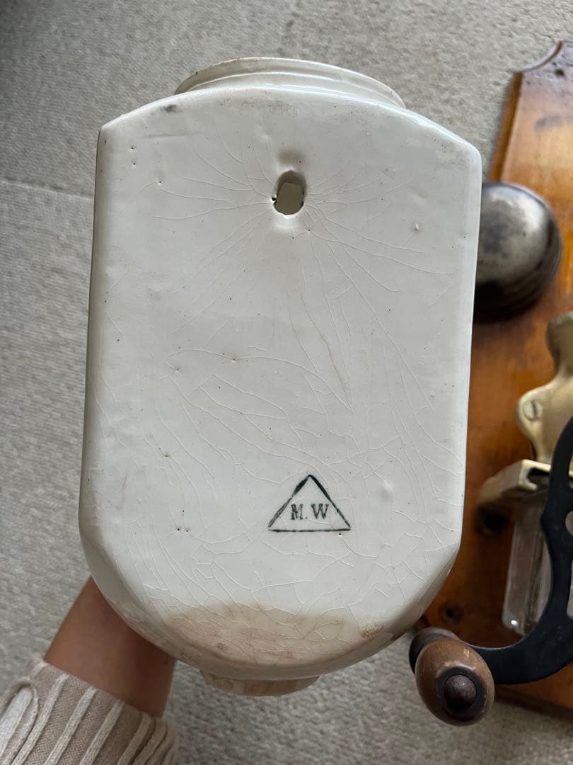 フランスアンティーク 壁掛けコーヒーミル