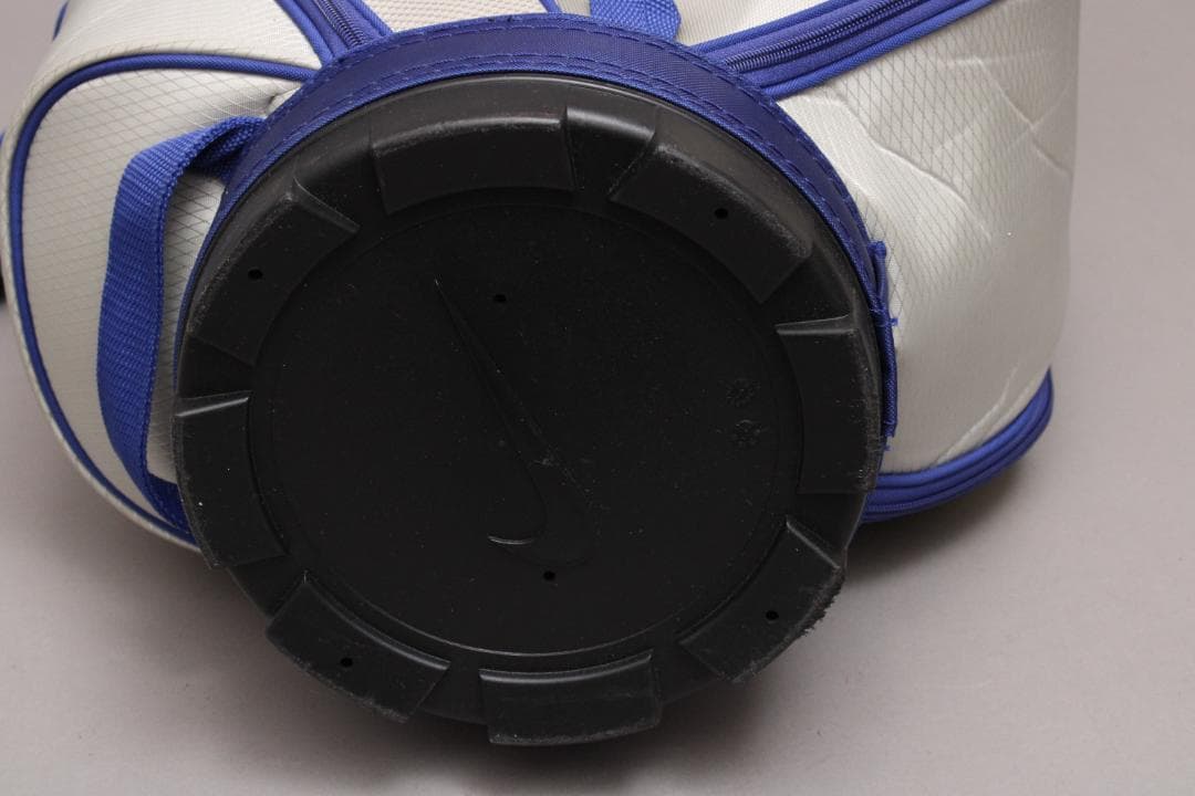 未使用に近い/NIKEナイキ/キャディバッグ/9型/カート/シルバー/美品