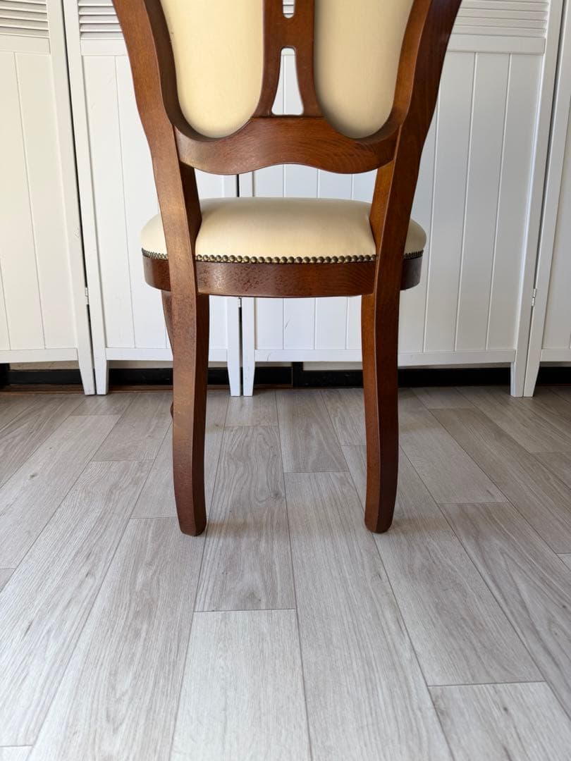 ②サルタレッリ ダイニングチェア 猫脚チェア 1脚　(4脚同時販売)