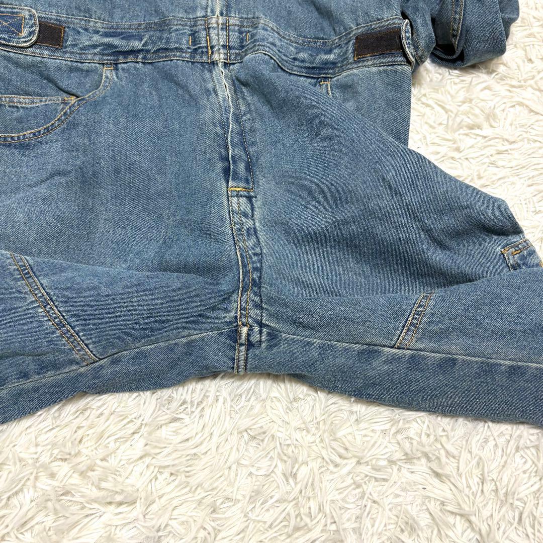 【美品/希少】スナップオン デニム ツナギ オーバーオール つなぎ M