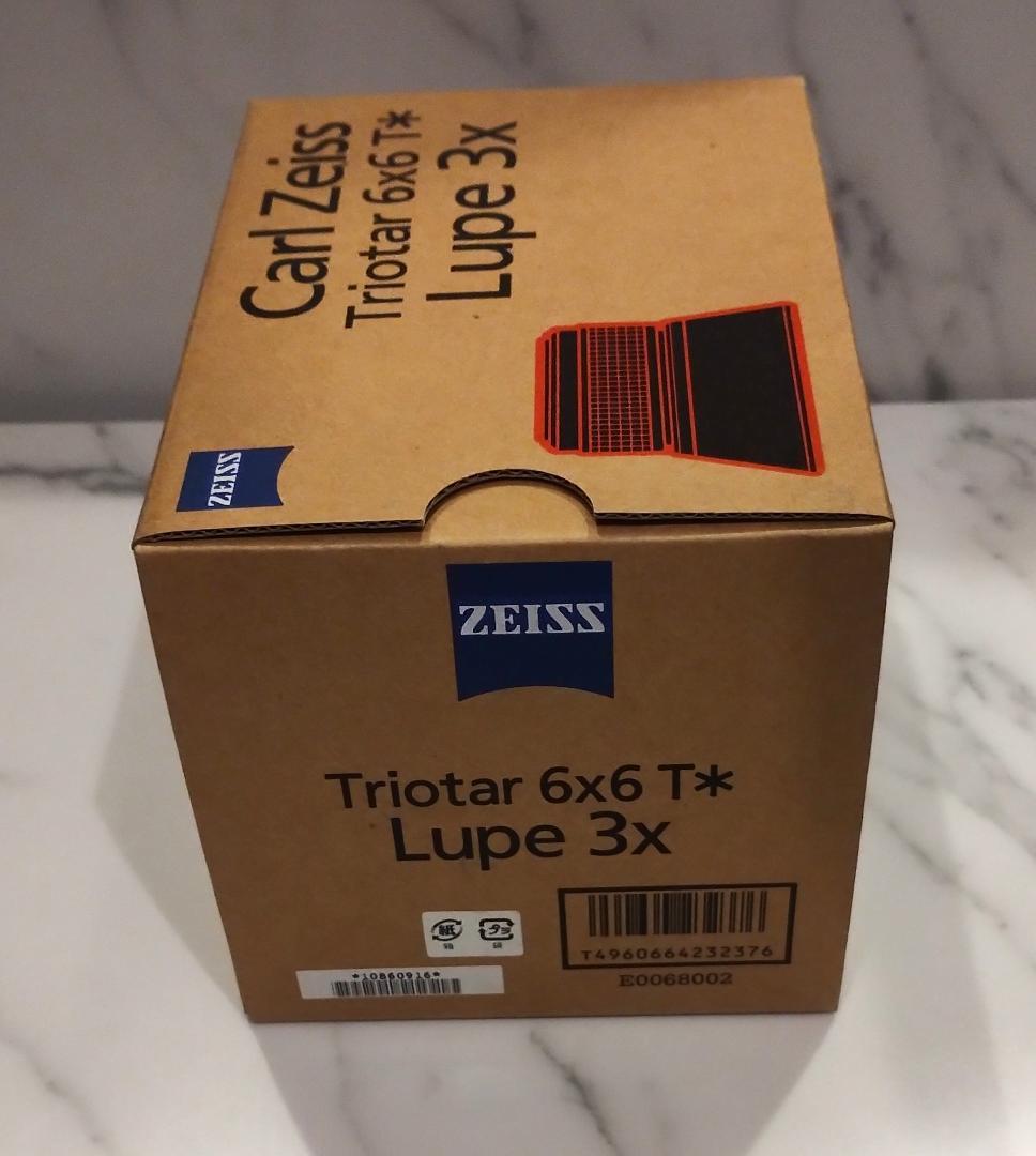 新品未使用 Carl Zeiss Triotar 6x6 T* ルーペ 3x