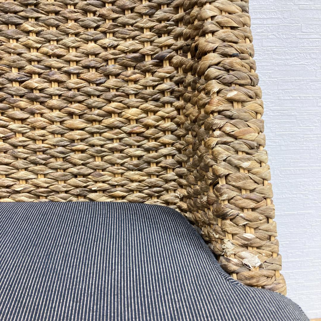 PERFORMAX　アジアン家具　ウォーターヒヤシンス　一人掛けソファ