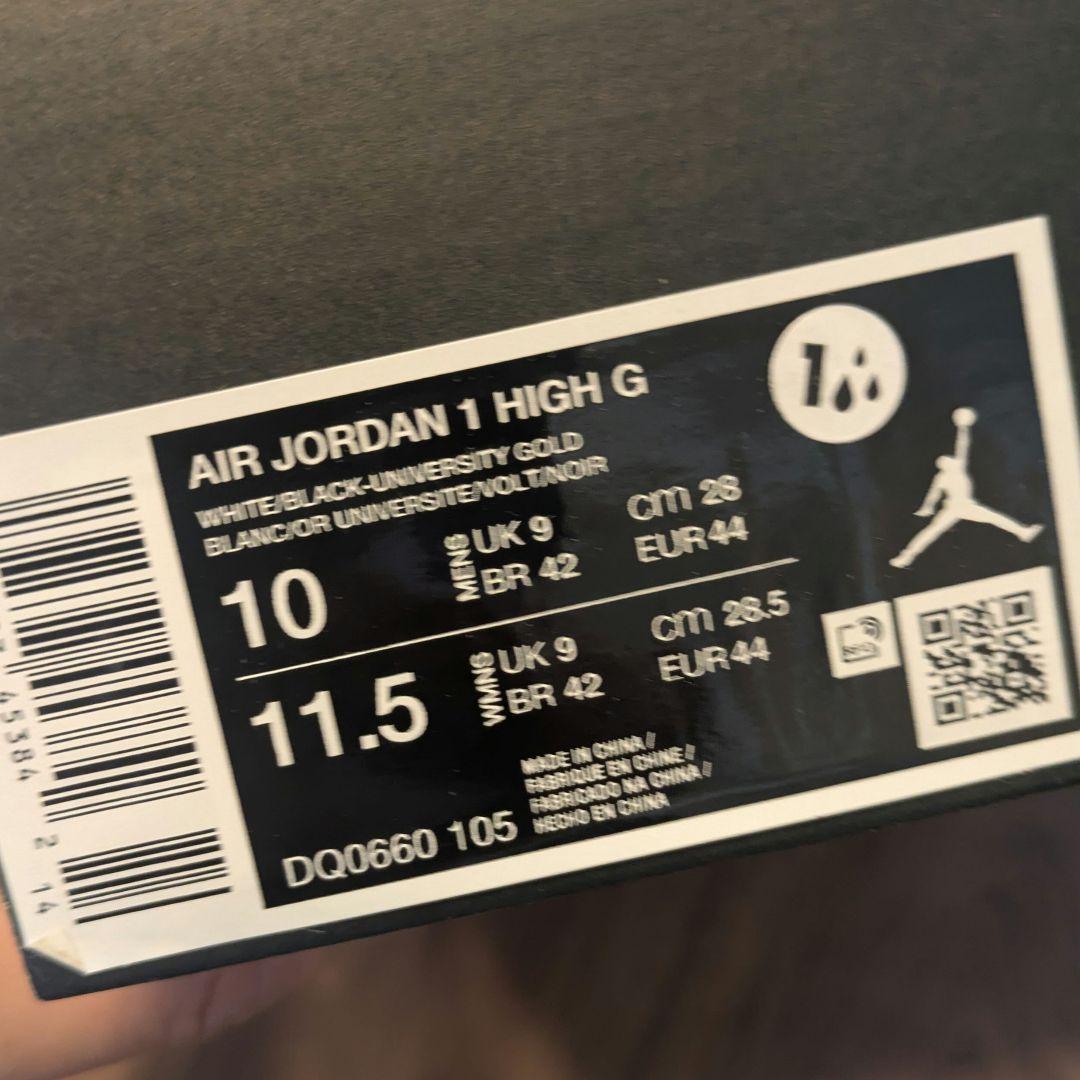 Nike Air Jordan1 HIGH ゴルフ US10
