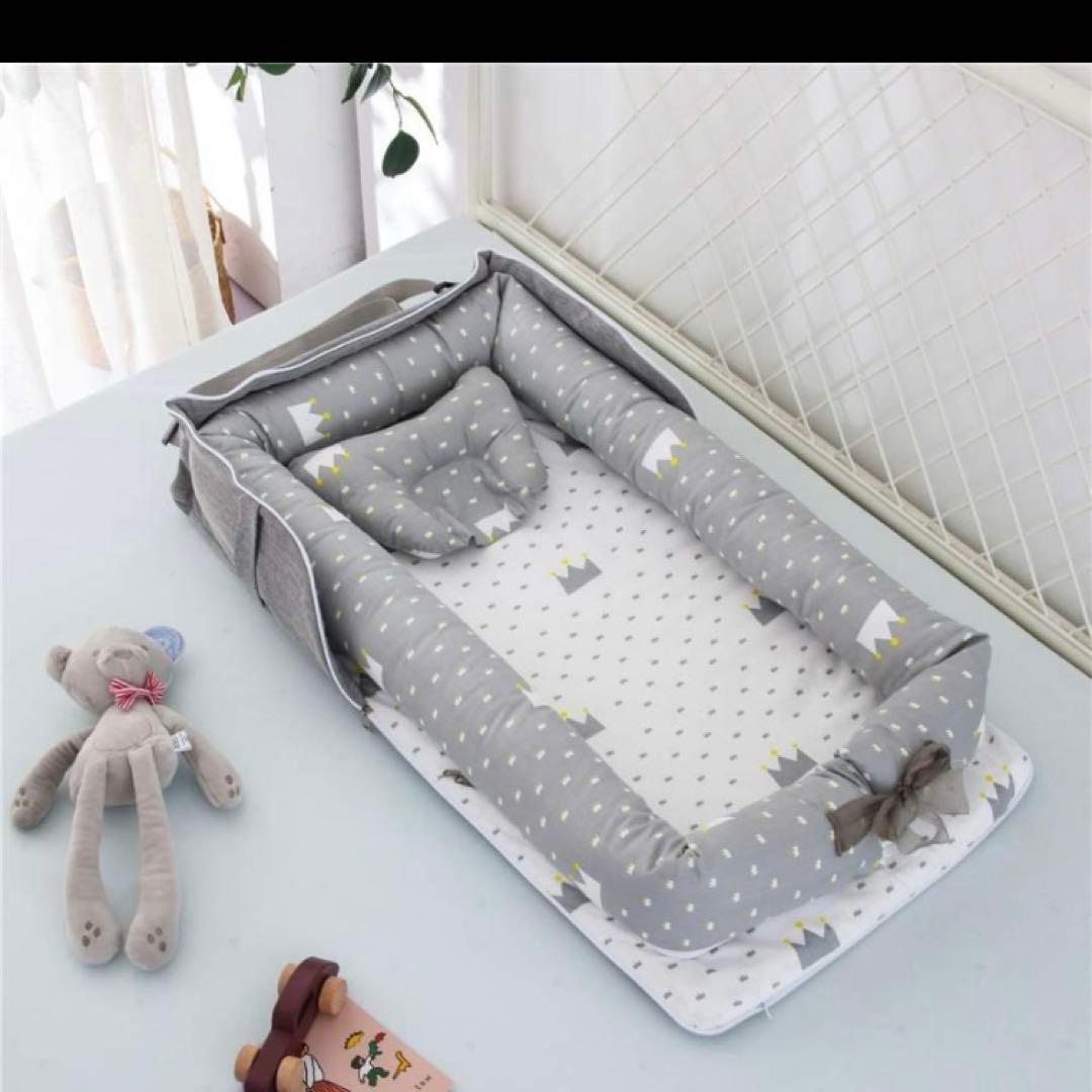 【お値打ち品！❤️】HZDMJ ベビーベッド＆Luddyベッドインベッドのセット♪