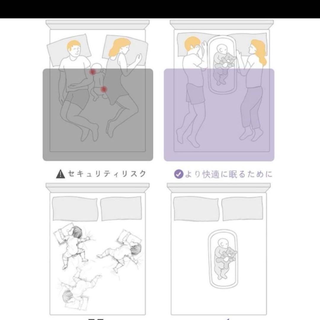 【お値打ち品！❤️】HZDMJ ベビーベッド＆Luddyベッドインベッドのセット♪