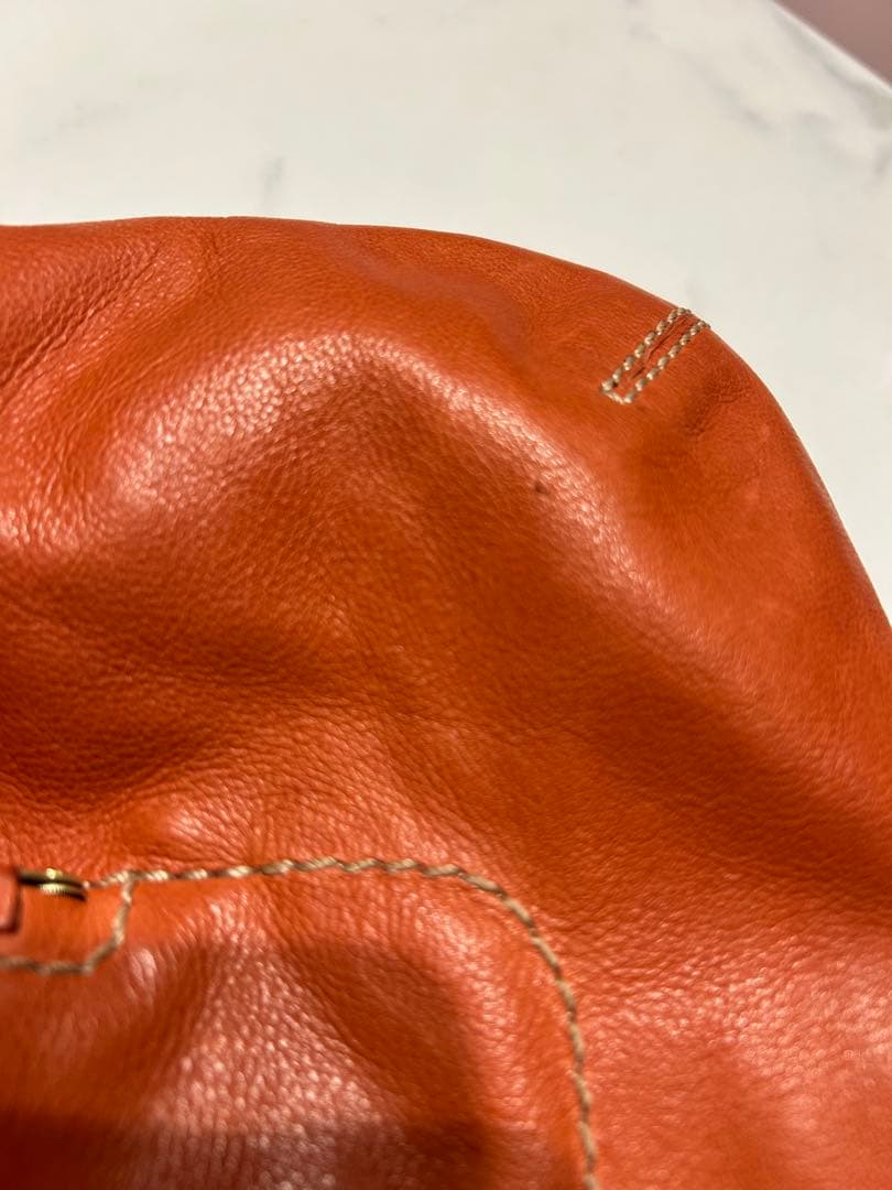 【希少】COACH がま口 2WAYバッグ グラブタンレザー オールドコーチ