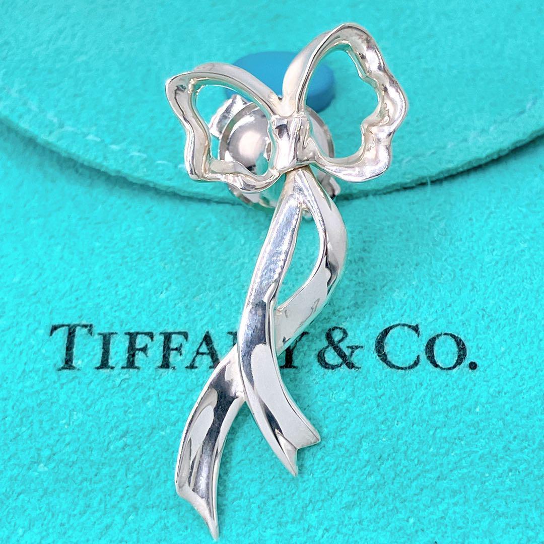 美品 オールドティファニー ピンバッジ ブローチ シルバー925