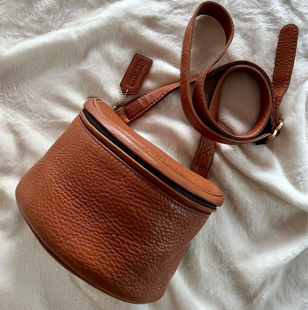 希少　オールドコーチ　ソノマコレクションウエストポーチ　ショルダーバッグ　半円型