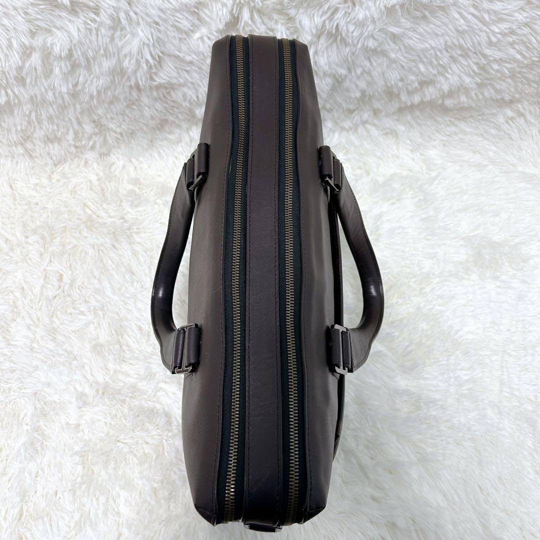 【極美品】トゥミ ビジネスバッグ ブリーフケース オールレザー 2way 2層式