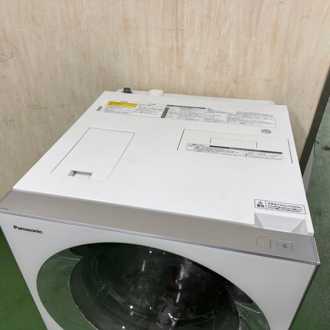 181パナソニックドラム式洗濯機　乾燥付10/3キロ　小型　一人暮らし　左開き